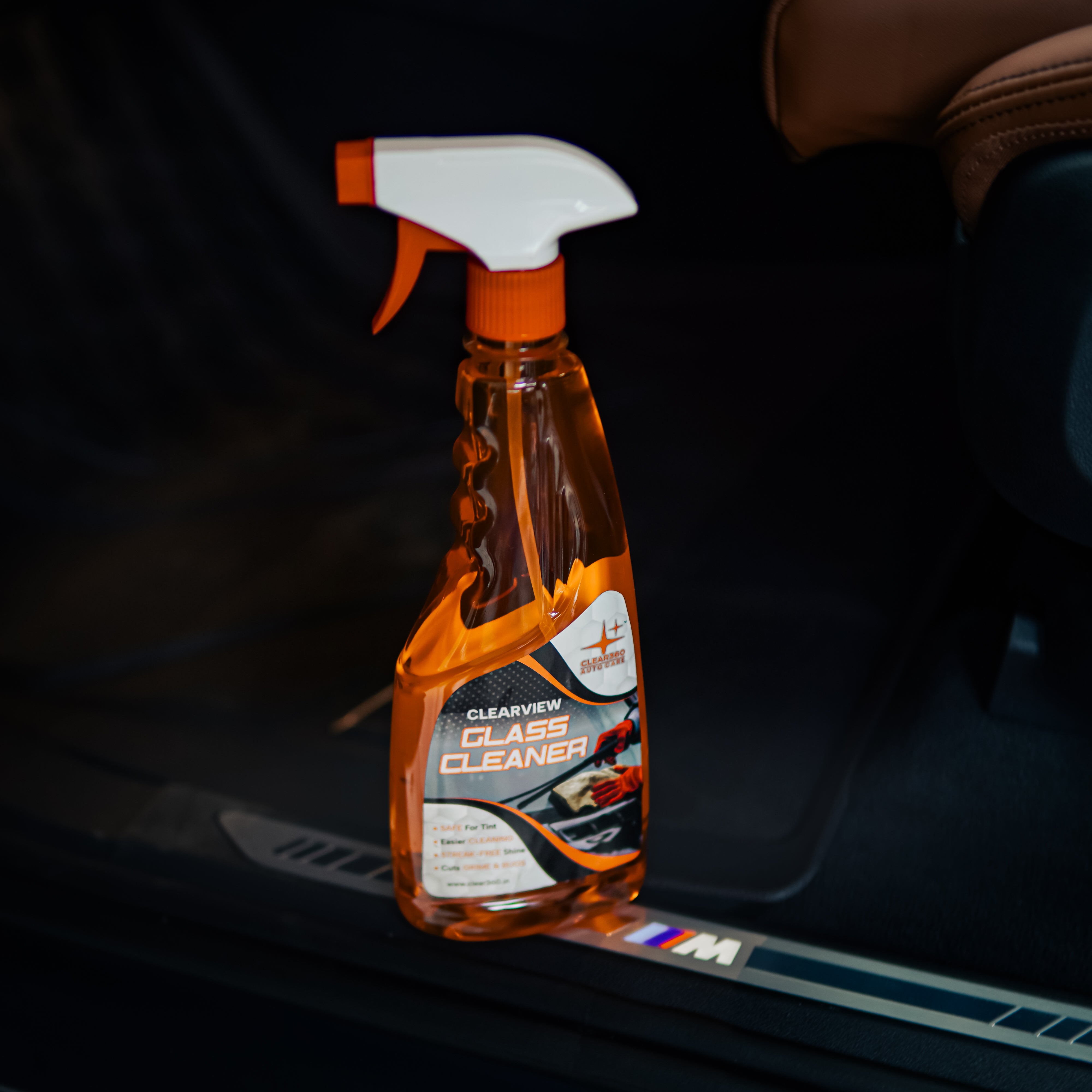 Clear360 Car Glass Cleaner - 500 ml